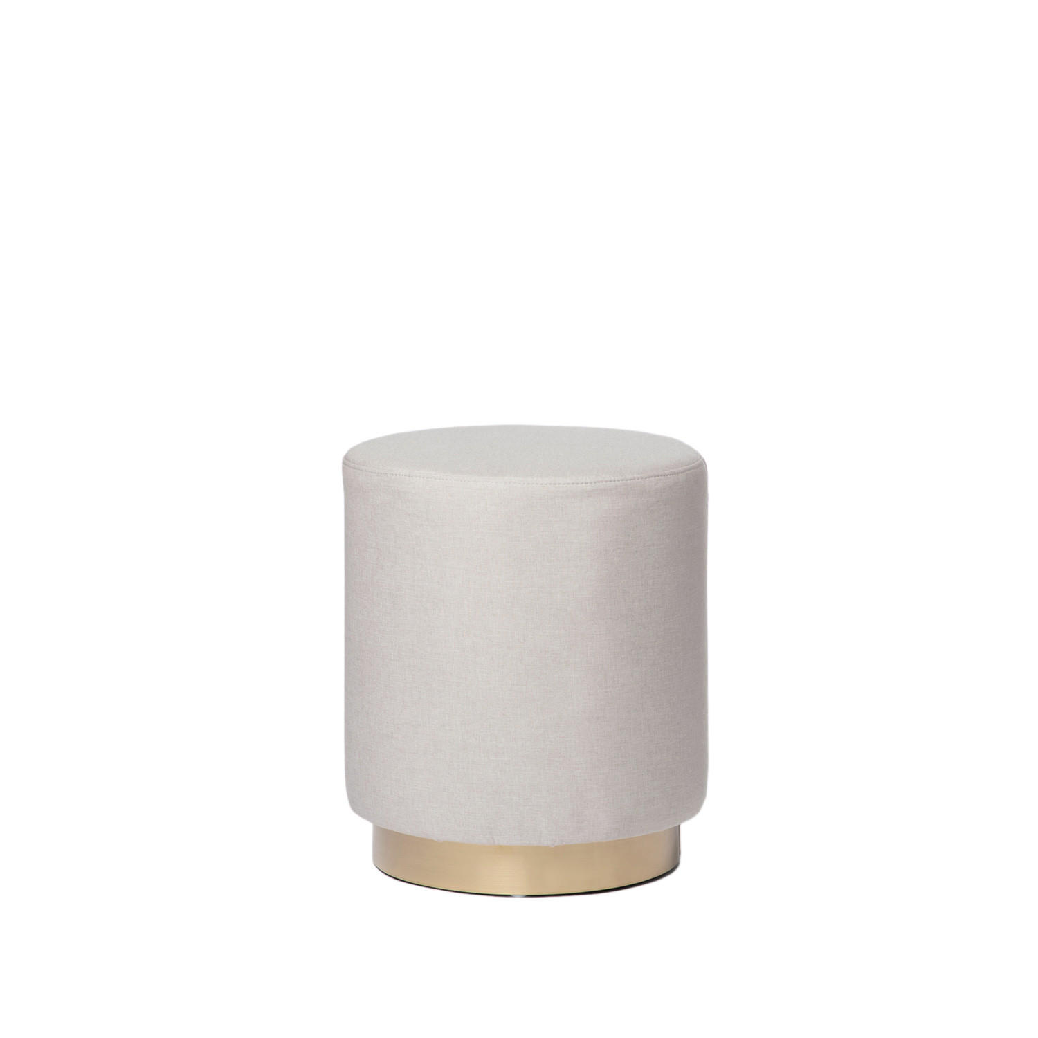 Klast Home Pouf Beige 36x40x36 cm