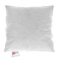 FÜLLKISSEN 45/45 cm – Gänse-Daunen - Weiß, Textil (45/45cm) - Homescapes