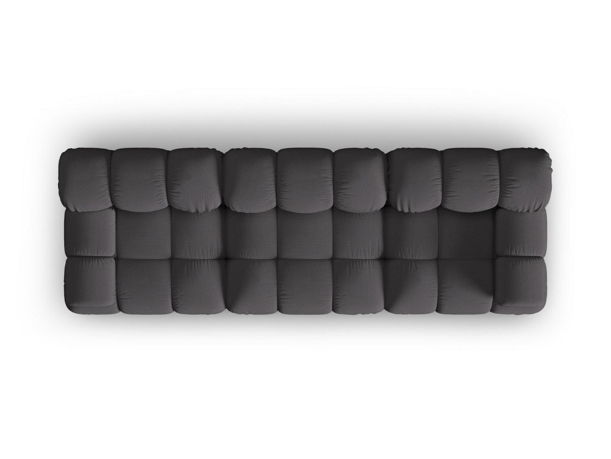 SOFA modular Bellis aus 3D-Stoff Expresso 3 Sitzplätze - Graubraun, Textil (94/70/282cm) - Micadoni