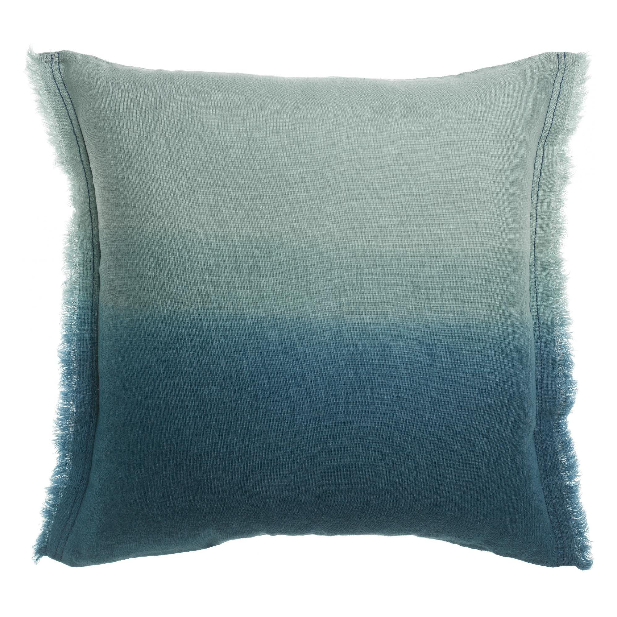 KISSEN Zeff Shade indigoblau 45 x 45 cm - Dunkelblau, Textil (45/45cm) - Vivaraise