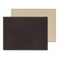 PLATZSET 40 x 30cm schokobraun / creme - Braun, Textil (40/30/0.5cm) - Freeform