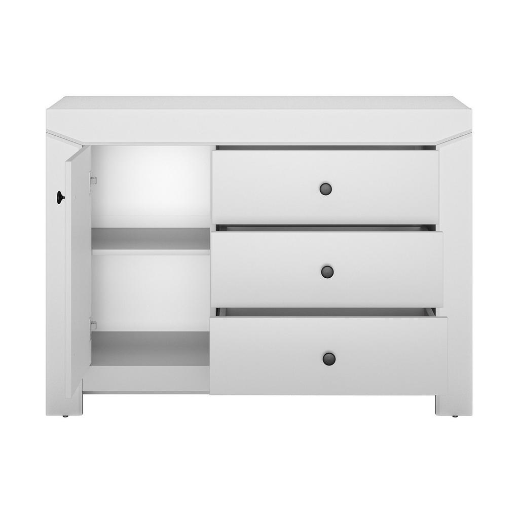 Thumbnail - Feldmann-Wohnen Jugenzimmer-Set, Grau, Silber, Holz, 5 Fächer, 1 Schubladen, Rechteckig, 420x201x207 cm, Kinder- & Jugen...