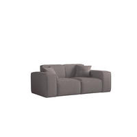 SOFA Celes Premium 2-sitzer Ascot Bukla - Taupe, Holzwerkstoff/Textil (186/73/88cm) - Fun Möbel