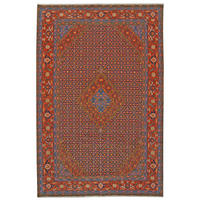 TEPPICH Ardebil Blau 294/194 cm Schurwolle - Blau, Textil (194/294cm) - Looma