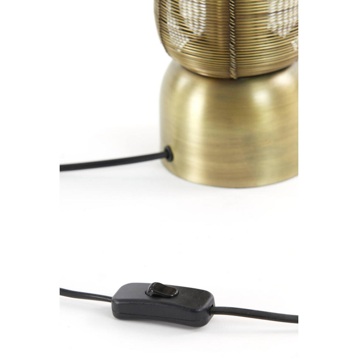 TISCHLAMPE Lezuza Bronze Ø11/39,5 cm - Bronzefarben, Metall (11/11/39.5cm) - Light & Living