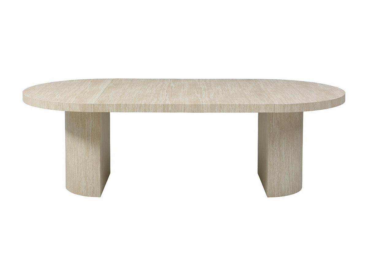 ESSTISCH - 4 Personen, 6 Personen, 8 Personen, 10 Personen, 12 Personen - holz - beige Sidrina - Beige, Holz (120/240/76cm) - Vente-Unique