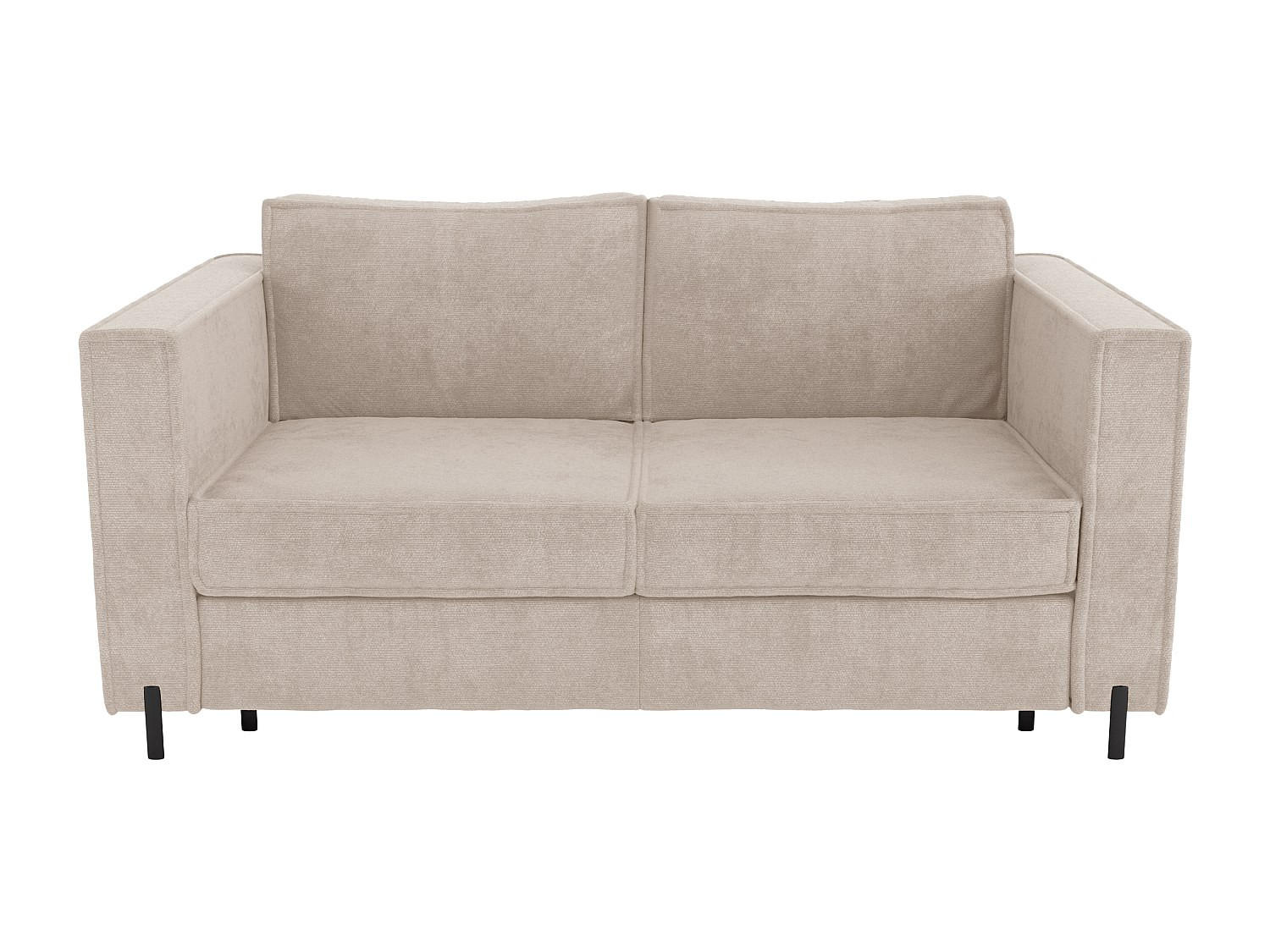 SCHLAFSOFA - 4 Personen - Stoff - Beige - - Beige, Textil (218/95/223cm) - Vente-Unique