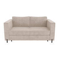 SCHLAFSOFA - 4 Personen - Stoff - Beige - - Beige, Textil (218/95/223cm) - Vente-Unique