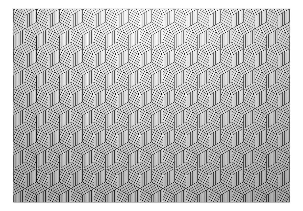 SELBSTKLEBENDE FOTOTAPETE 98/70 cm - Schwarz/Grau, Kunststoff/Textil (98/1cm) - KUNSTLOFT