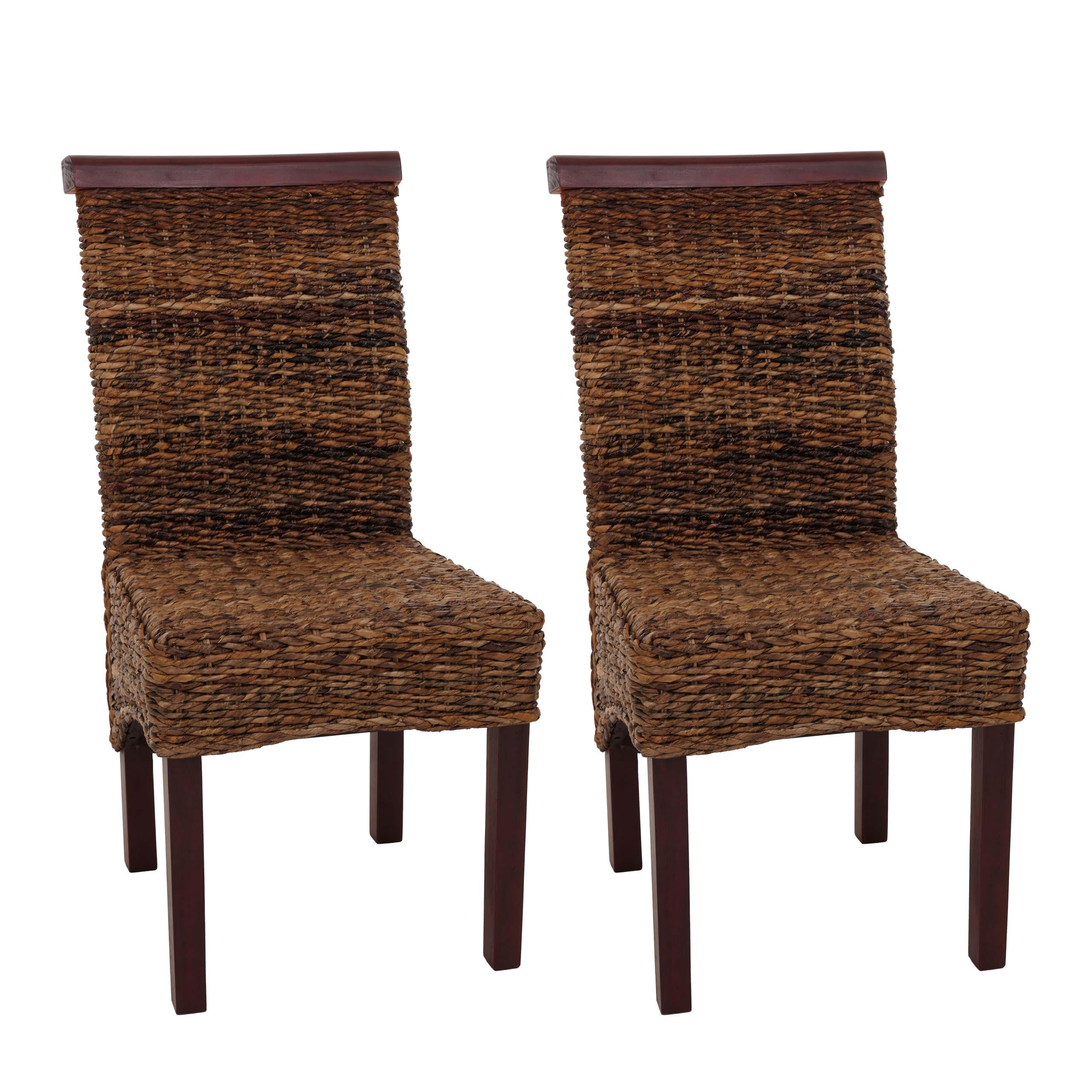 ESSZIMMERSTUHL Braun 2er-Set - Braun, Holz (47/93/43cm) - MCW