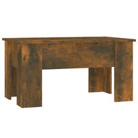 COUCHTISCH Räuchereiche 79x49x41 cm Holzwerkstoff - Braun, Holzwerkstoff (79/49/41cm) - furnicato