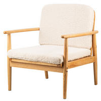 SESSEL Holz Weiß - Weiß, Holz (70.5/79.5/73cm) - Nordlys