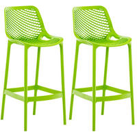 BARHOCKER 2er Set Aero grün - Grün, Kunststoff (45/105/53cm) - TPFLiving