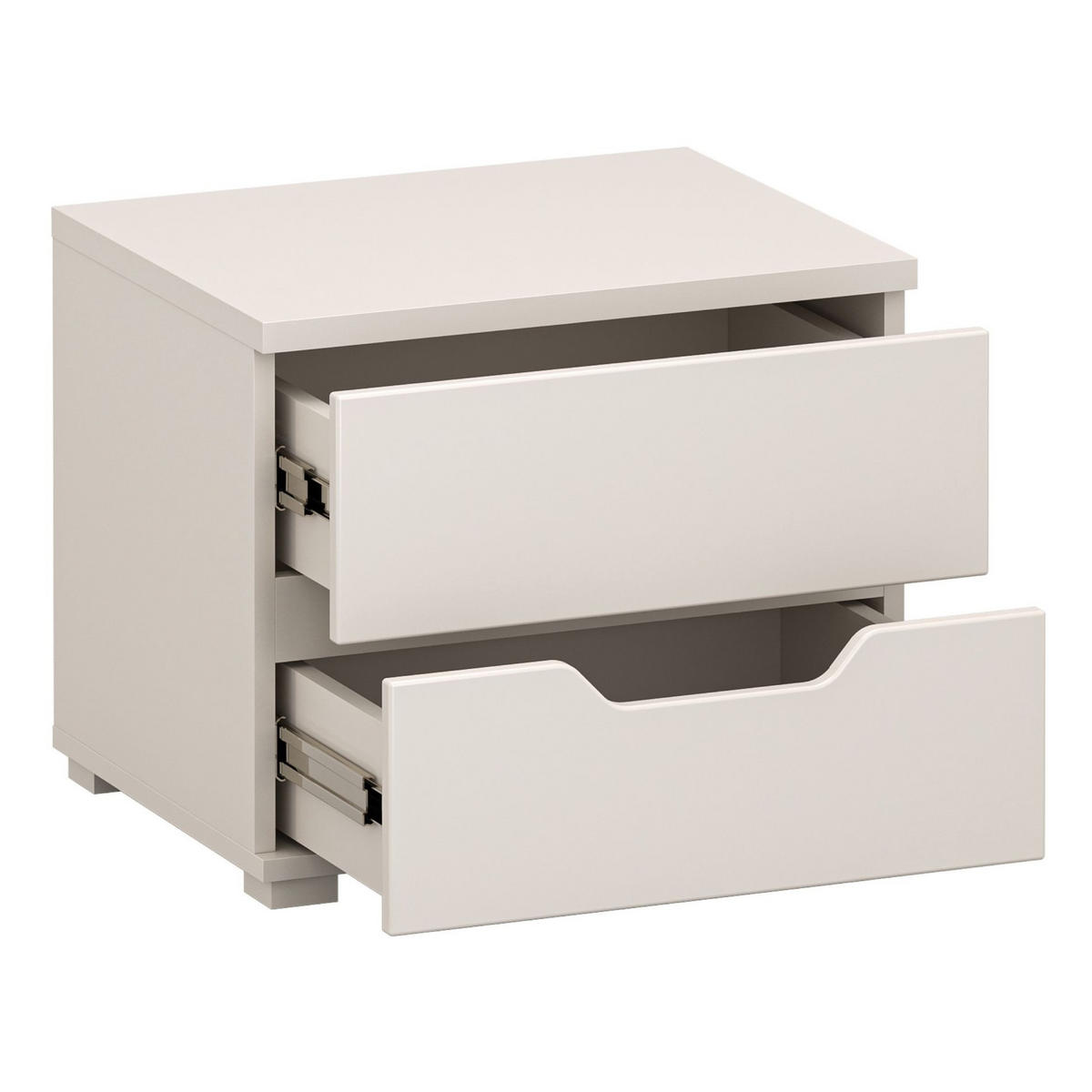 NACHTTISCH Valles Kaschmirgrau 50 cm - Taupe, Holzwerkstoff/Kunststoff (50.1/42/40cm) - Selsey