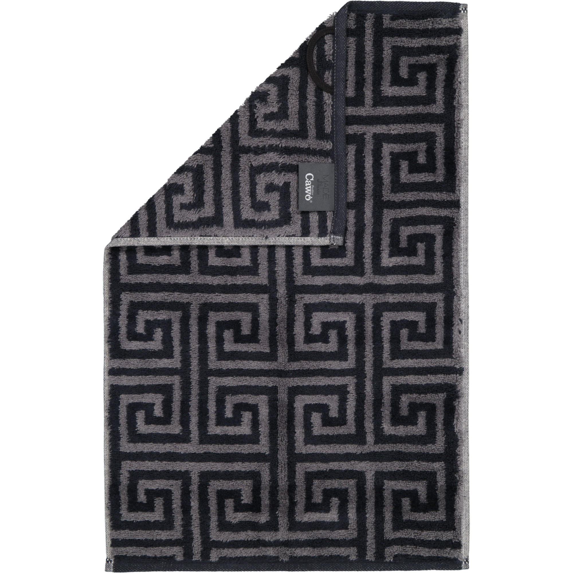 GÄSTETUCH NOBLESSE ELEGANCE ALLOVER 1088 ANTHRAZIT - 97 - Grau, Textil (30/50cm) - Cawoe