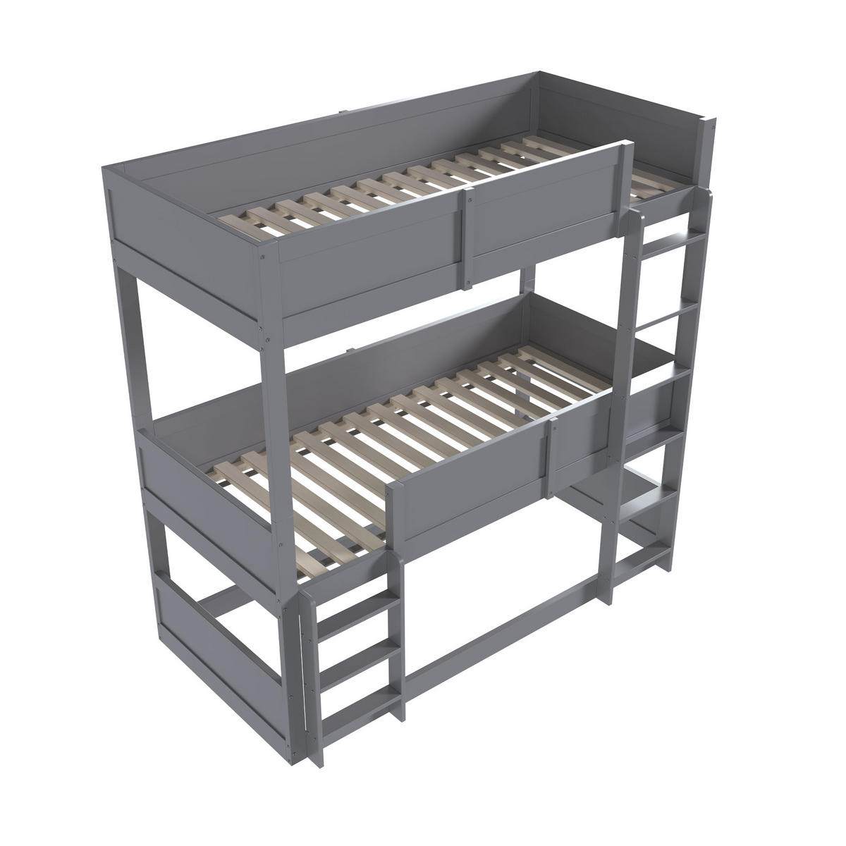 HOCHBETT 90x200 cm Holz grau - Grau, Holz (90/200cm) - Fortuna Lai