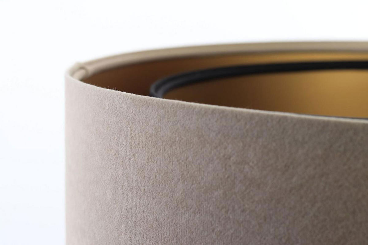 HÄNGELEUCHTE Schwarz 50/23 cm - Braun, Kunststoff (50/1.3/23cm) - ONZENO