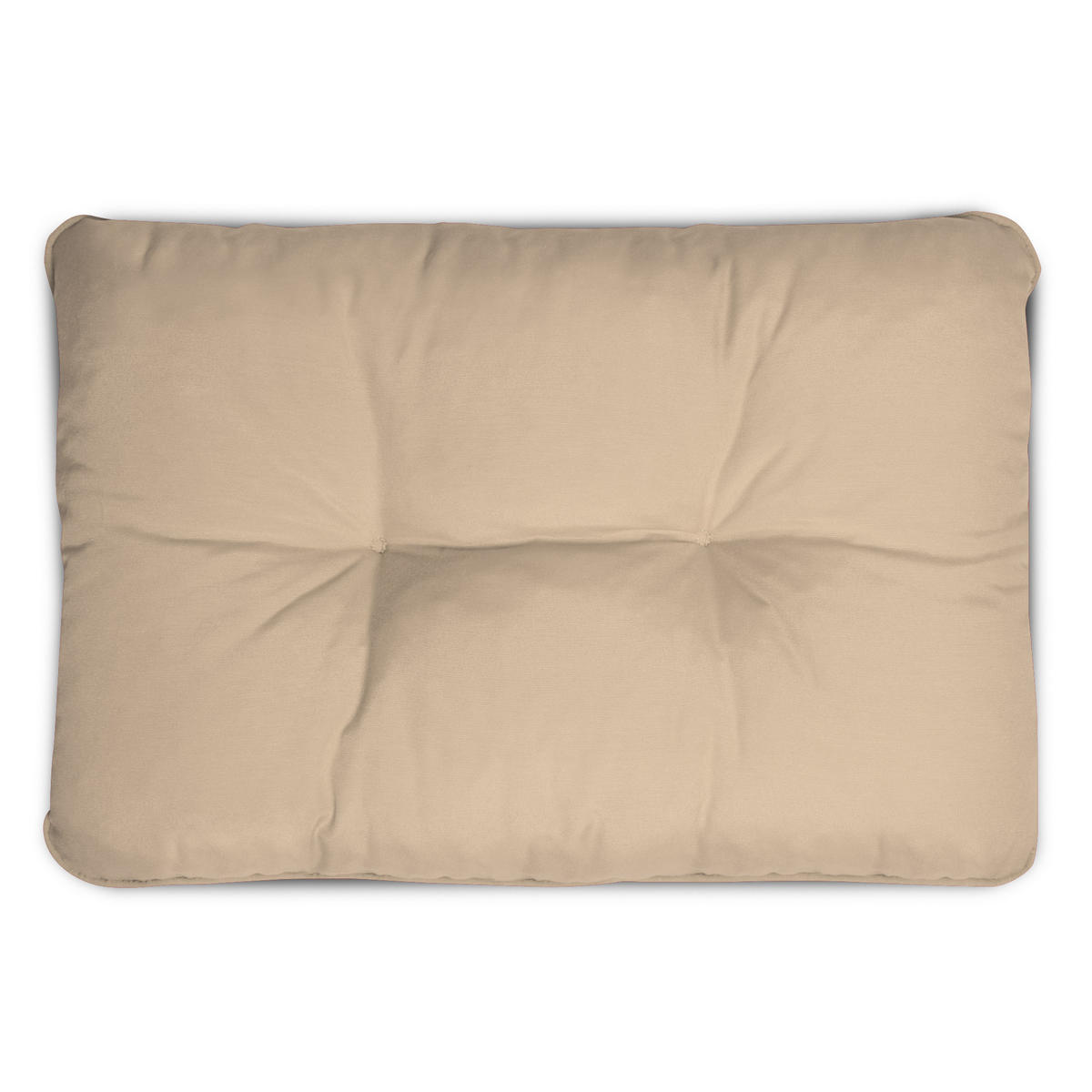LOUNGEKISSEN Flair Outdoor Rücken 60/40/12cm Natur - Naturfarben, Textil (40/12/60cm) - Beautissu 