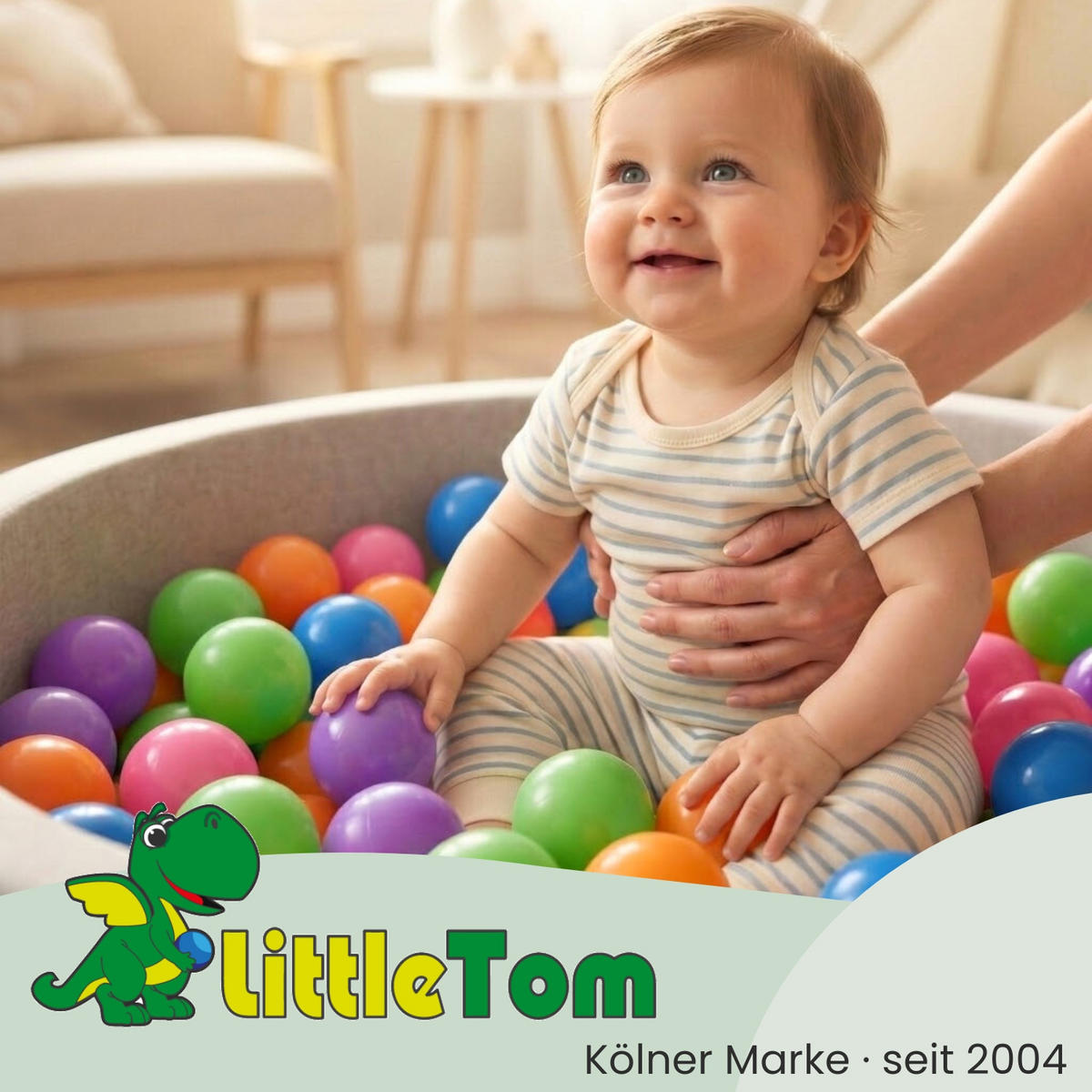 BÄLLEBAD-BÄLLE 50 Stück, pastell, 5,5 cm - Lila/Multicolor, Kunststoff (5.5/5.5/5.5cm) - Littletom