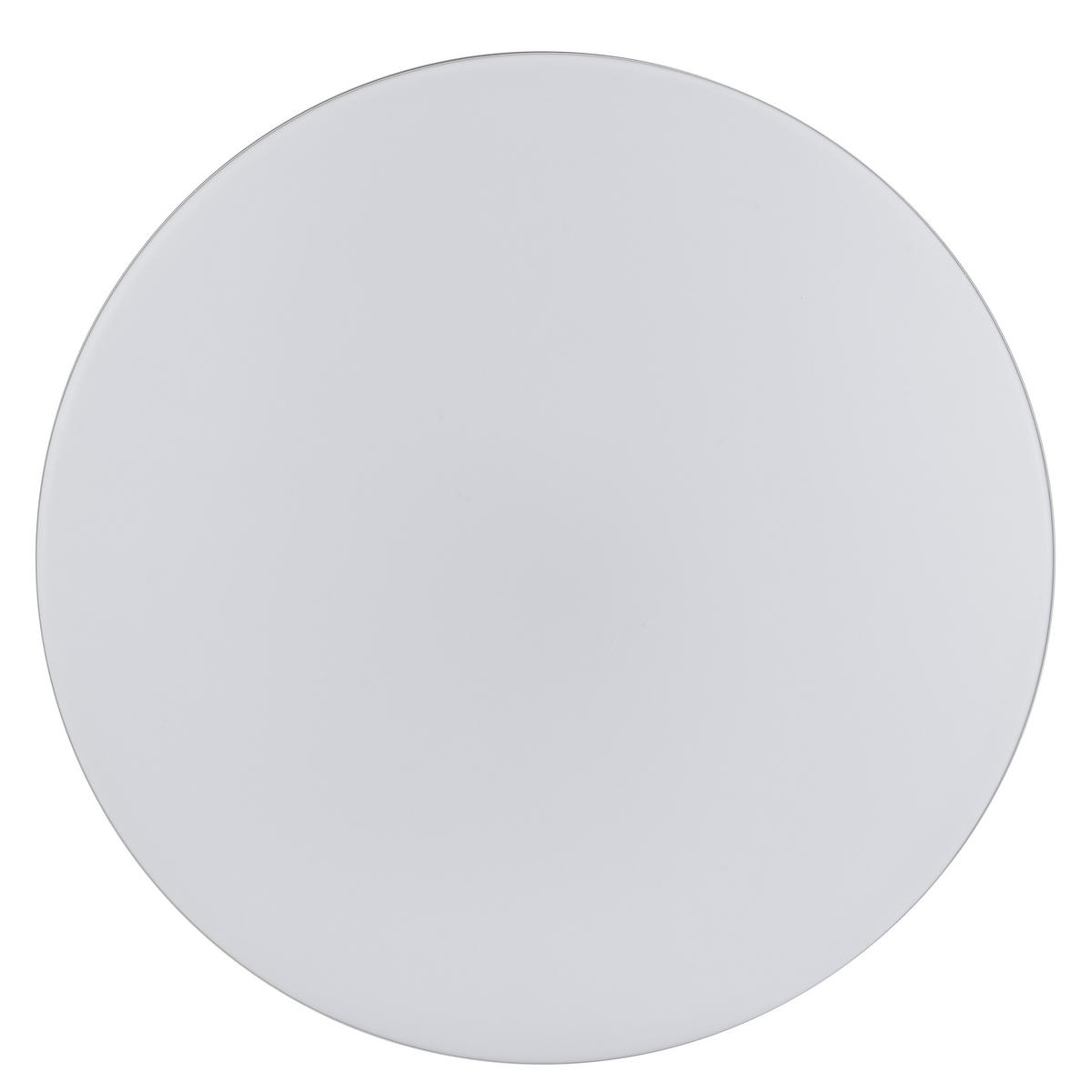 LED DECKENLEUCHTE Livio Weiß/Schwarz 38,5/38,5/6 cm - Multicolor, Metall (38.5/38.5/6cm) - Brilliant