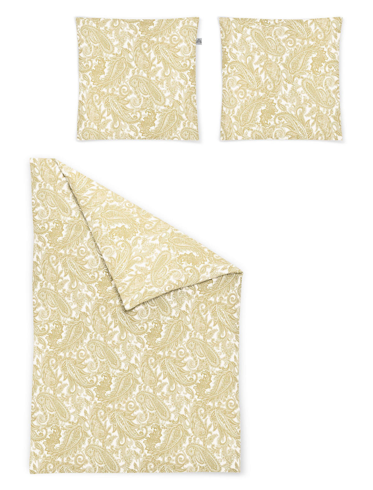 BETTWÄSCHE FLORENZ 8447 - Gelb, Textil (155/220cm) - Irisette