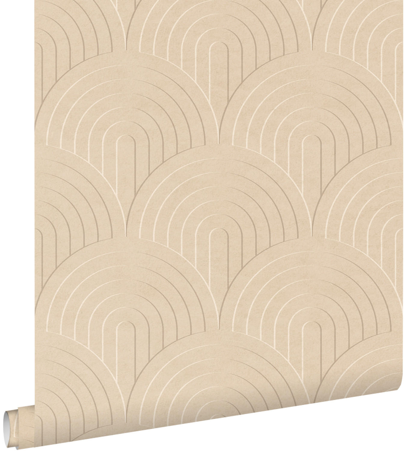 TAPETE 3D Muster 50 x 900 cm - Beige, Papier (50/900cm) - ESTAhome
