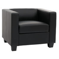 SESSEL LOUNGESESSEL Schwarz - Schwarz, Textil (86/70/75cm) - MCW
