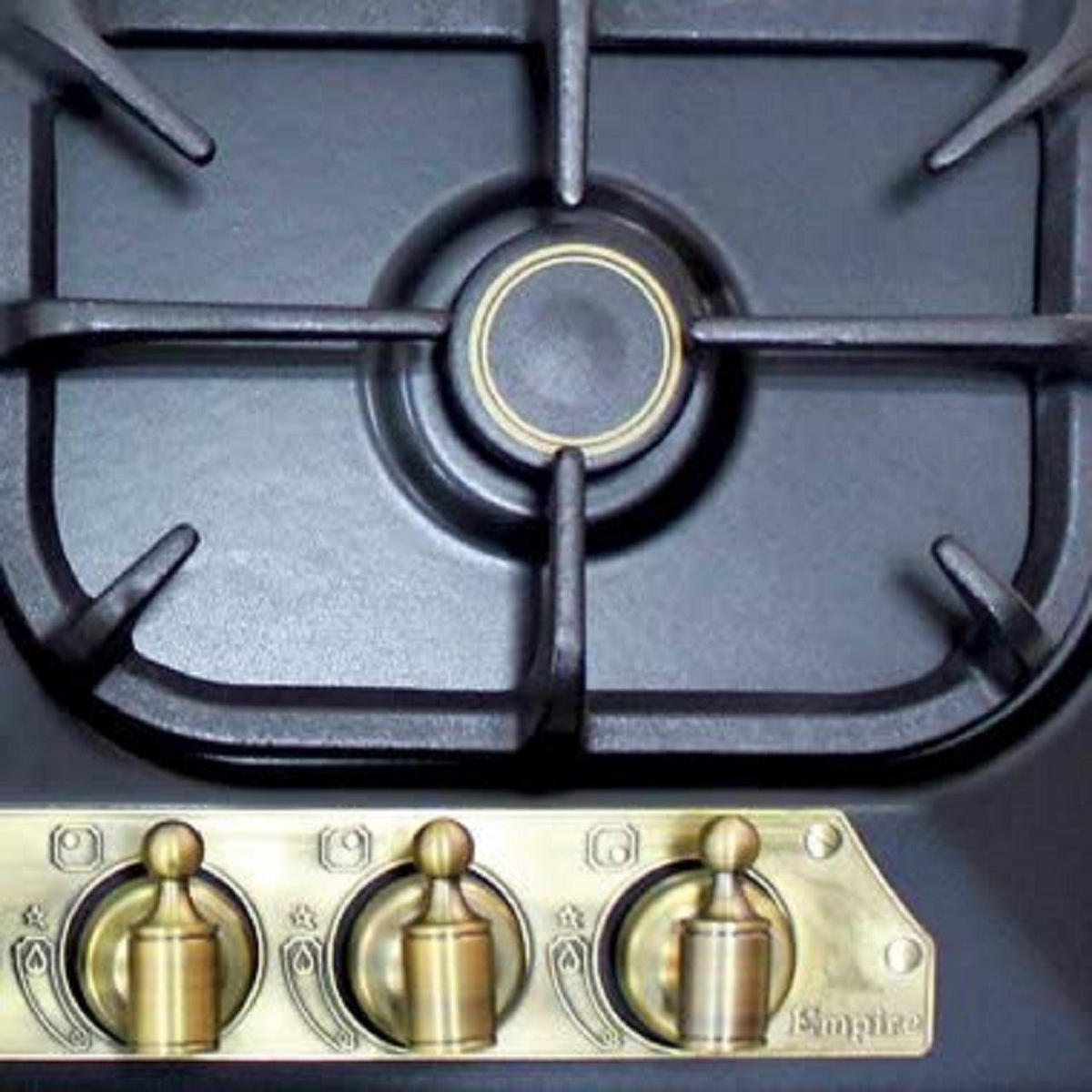 ELEKTRO-BACKOFEN 60 cm EH 6432 BE + KG 6325 EM Gaskochfeld 60 cm - Schwarz, Metall (59/59/54cm) - Kaiser Küchengeräte