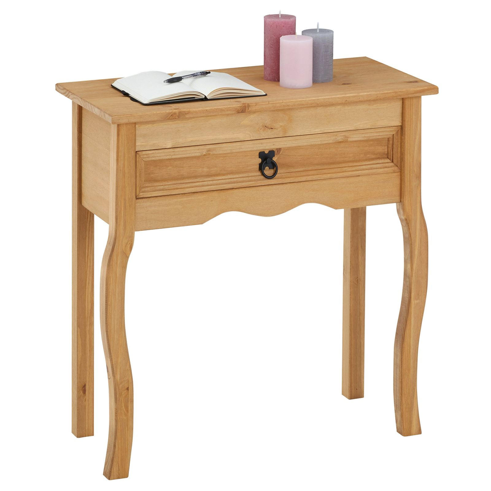 KONSOLENTISCH SALSA - Braun, Holz (35/73/73cm) - CARO-Möbel