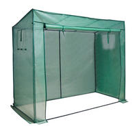 GEWÄCHSHAUS für Tomaten 200/80/170 cm - Grün, Kunststoff (80/170/200cm) - Coemo