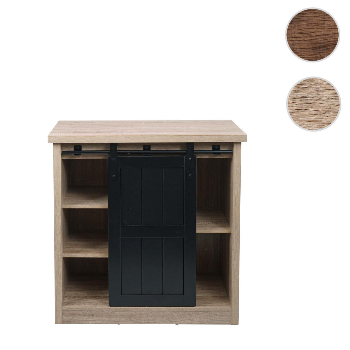 KOMMODE Buche Dekor - Buchefarben, Holz (80/84/40cm) - MCW