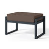 GARTENHOCKER Dywilly Braun/Schwarz mit wasserabweisendem Stoff - Braun, Textil (60/42/45cm) - Selsey