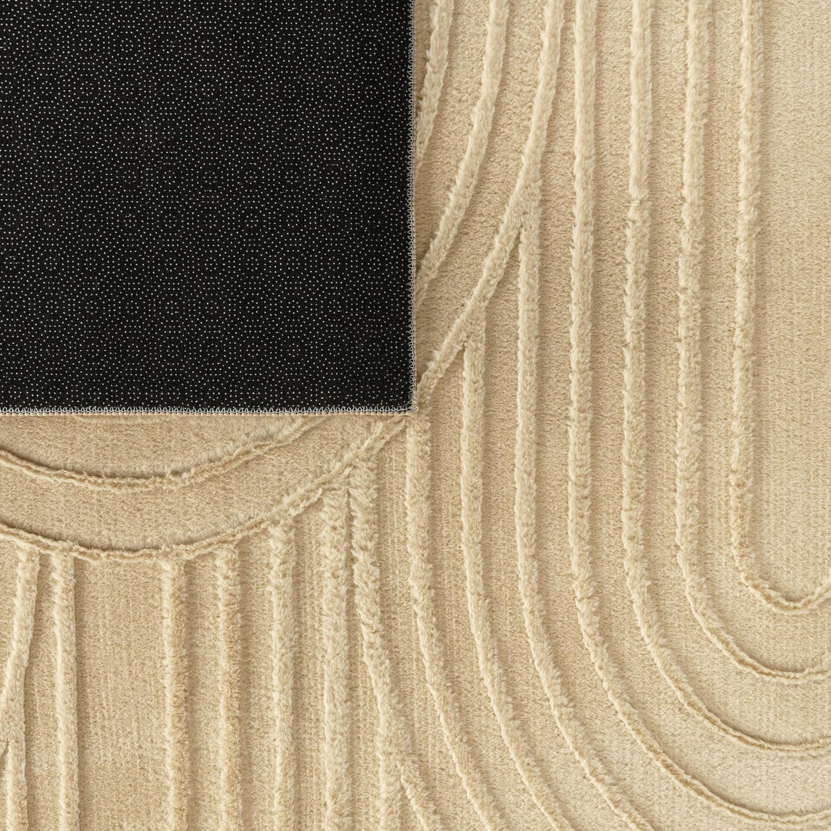 FLACHWEBETEPPICH Boho Beige 80 x 150 cm - Beige, Kunststoff (80/150cm) - TT Home