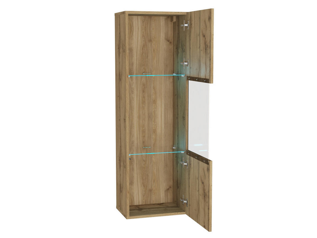 HÄNGESCHRANK Wotan Eiche 40/126/29 - Eiche Wotan, Holzwerkstoff (40/126/29cm) - RAUMHIRSCH FURNITURE