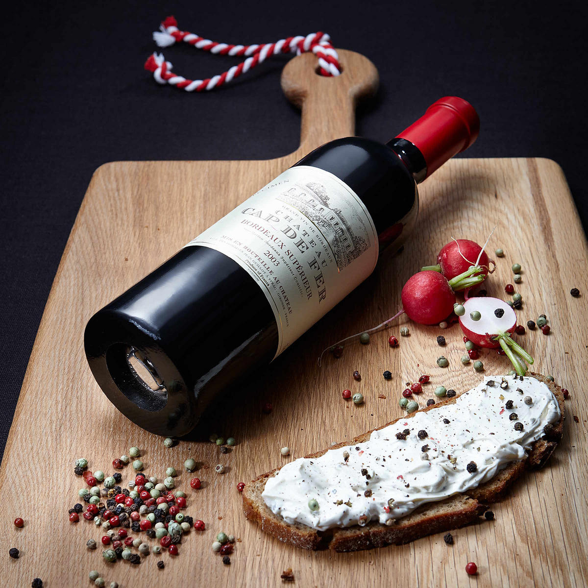 PFEFFERMÜHLE (8er Set) Wine - Schwarz, Holz (7/30/7cm) - Butlers