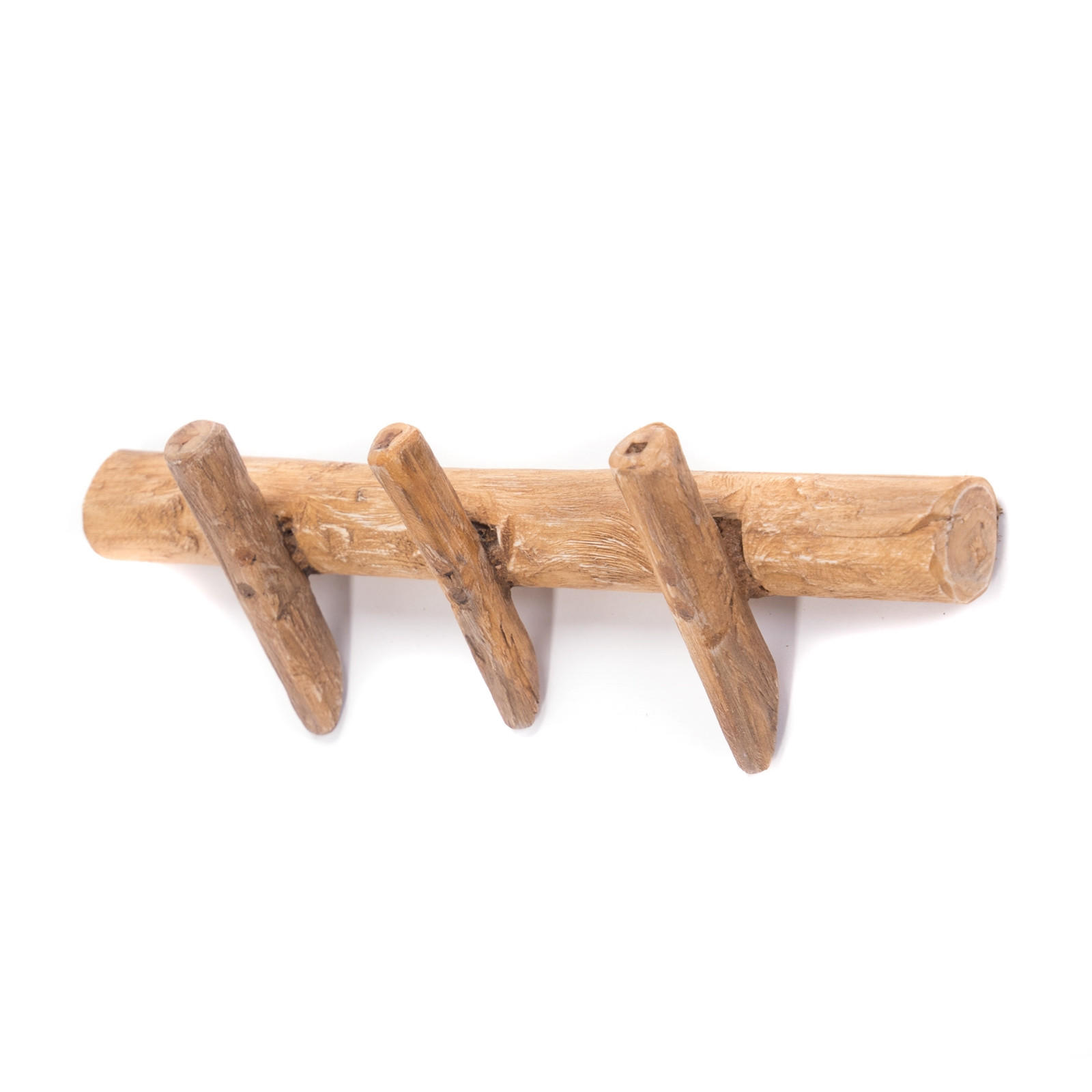 Design Delights Wandgarderobe Natur 35x12x5 cm