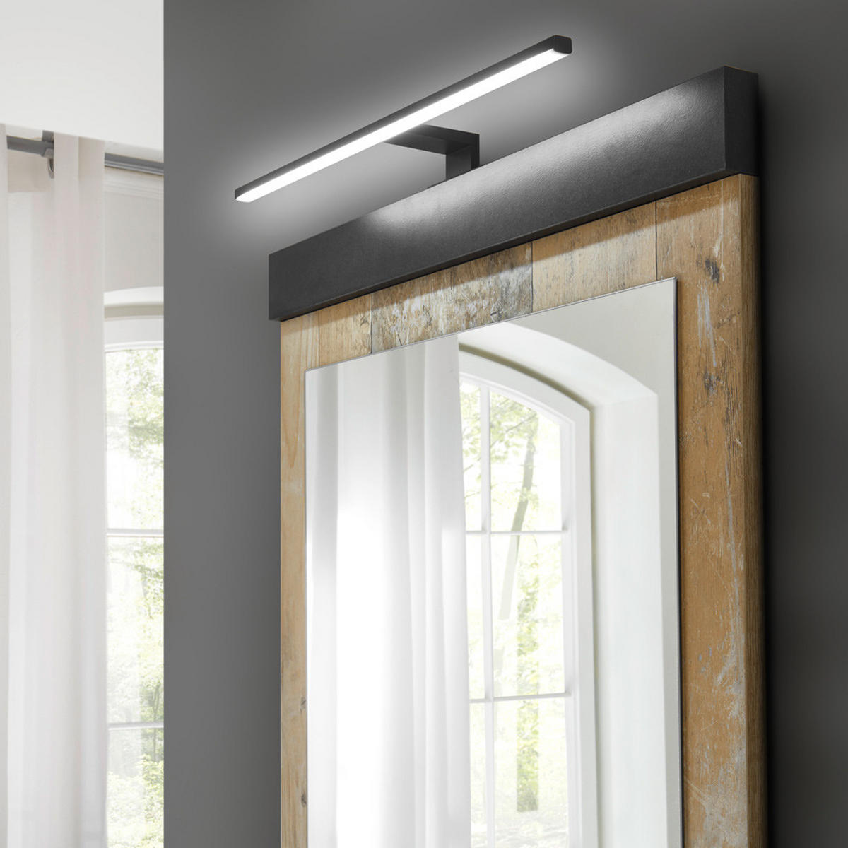 BADMÖBEL-SET 3-TLG. Shelton-61 - Braun, Holzwerkstoff (208/210/43cm) - Lomado