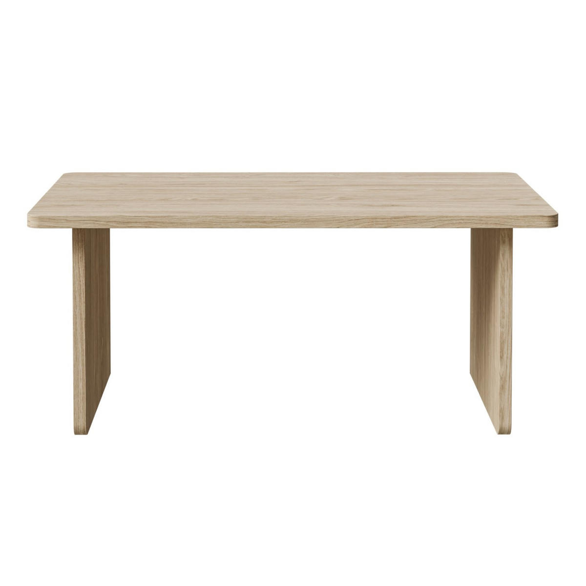 COUCHTISCH 2ER-SET Usalo Holzoptik Eiche 140x90 / 90x55 cm - Eichefarben/Beige, Holzwerkstoff (90/140/40cm) - Selsey