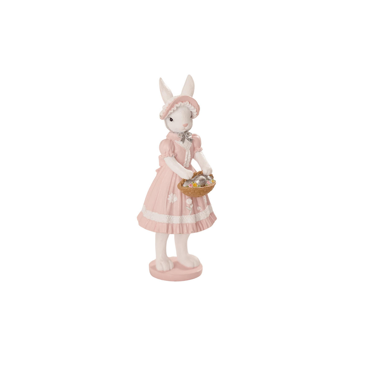 DEKOFIGUR Elegantina - Weiß, Kunststoff (6/15/6cm) - home&you