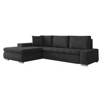 ECKSOFA Orkan Mini - Anthrazit, Holz/Textil (265/185cm) - MIRJAN24