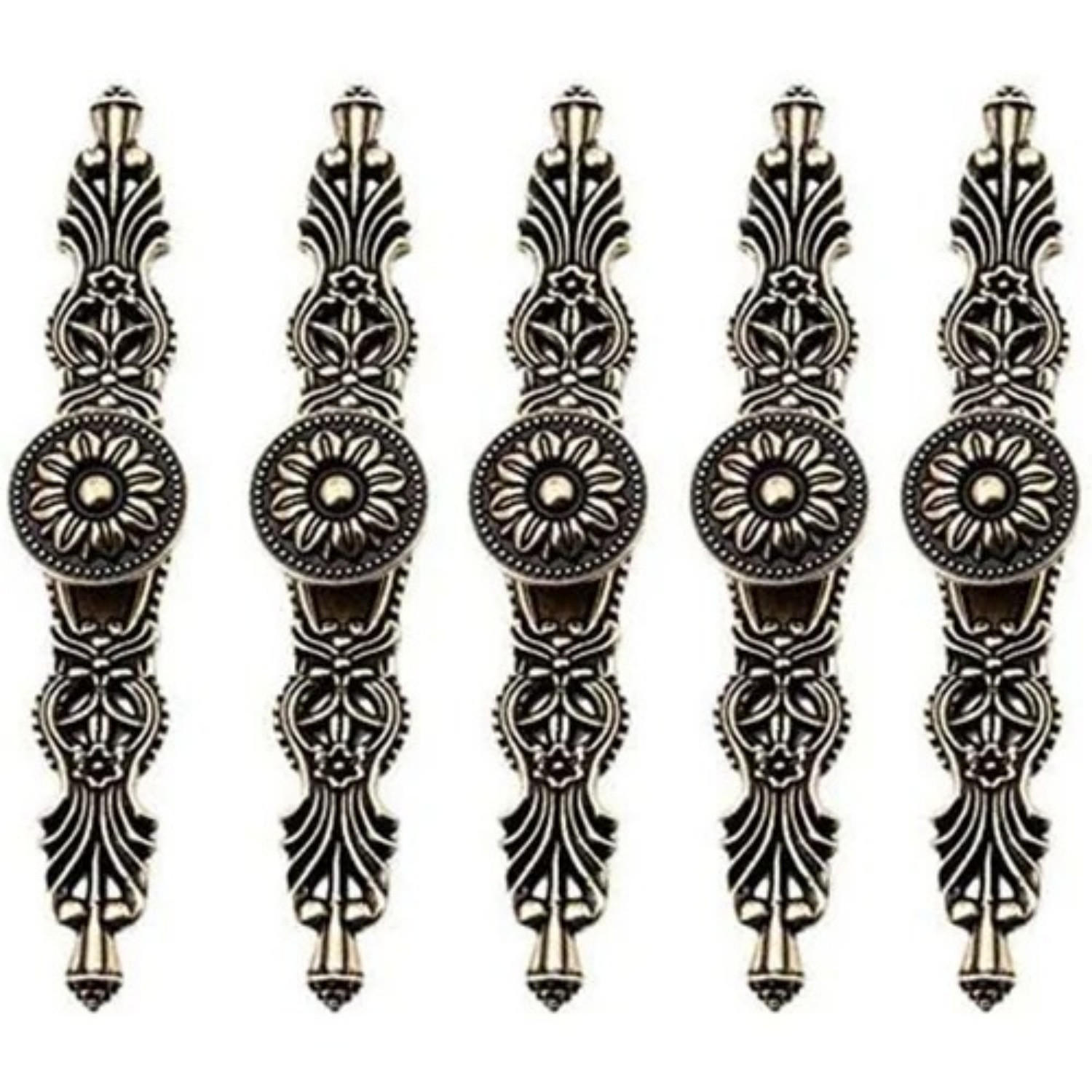 SCHRANKKNOPF Bronze 5er-Set - Goldfarben, Kunststoff (0.25/2.5/1.7cm)