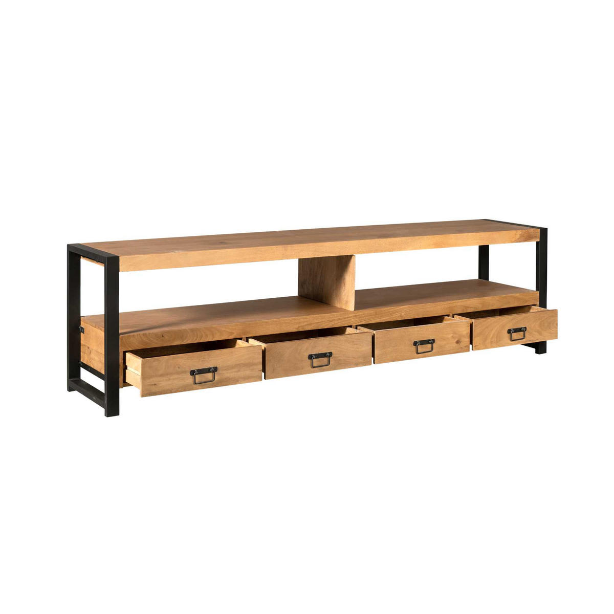TV-MÖBEL Boaz Braun 45/220/60 cm - Braun, Holz (220/60/45cm) - Starfurn