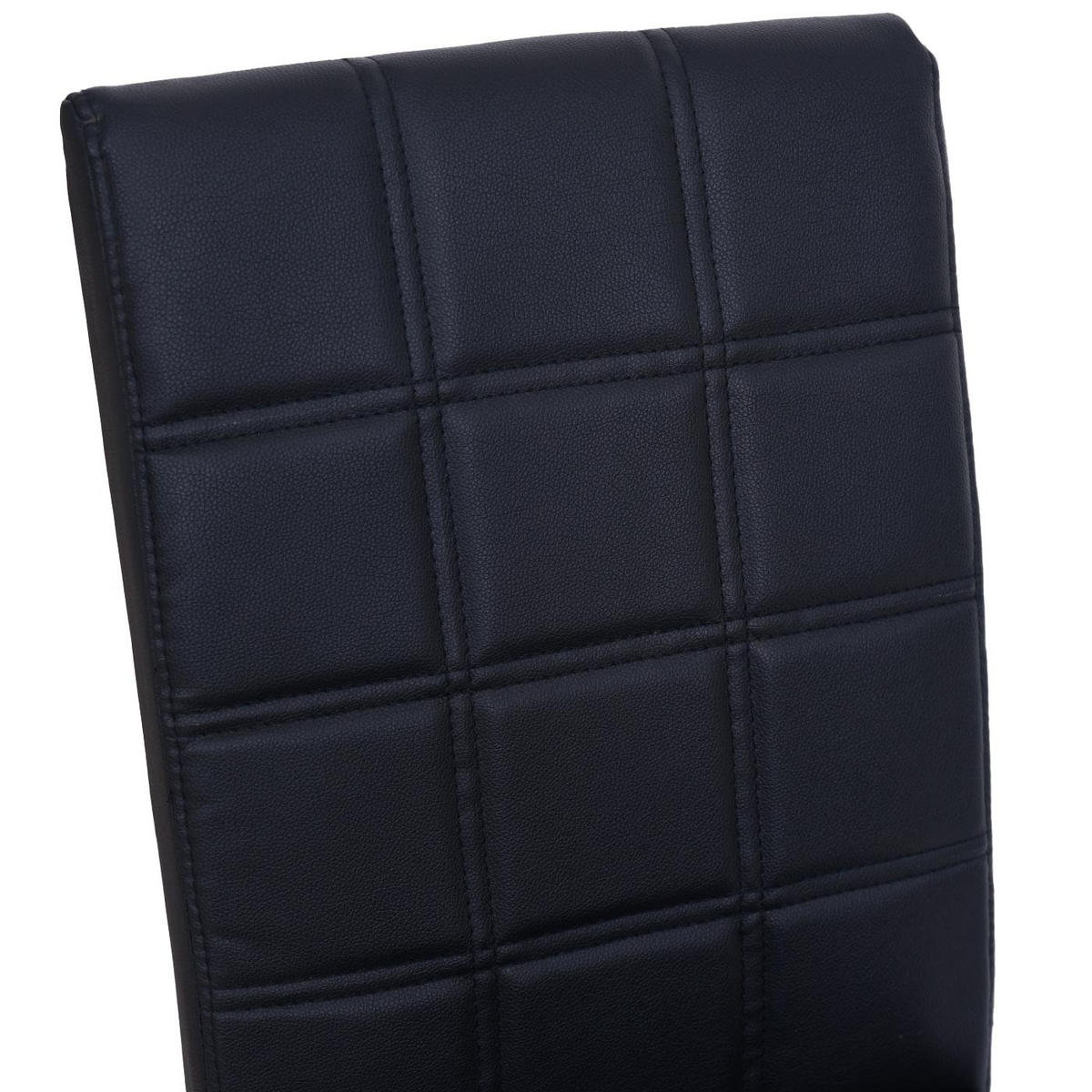 ESSZIMMERSTUHL O65C Schwarz - Schwarz, Textil (42/91/53cm) - MCW