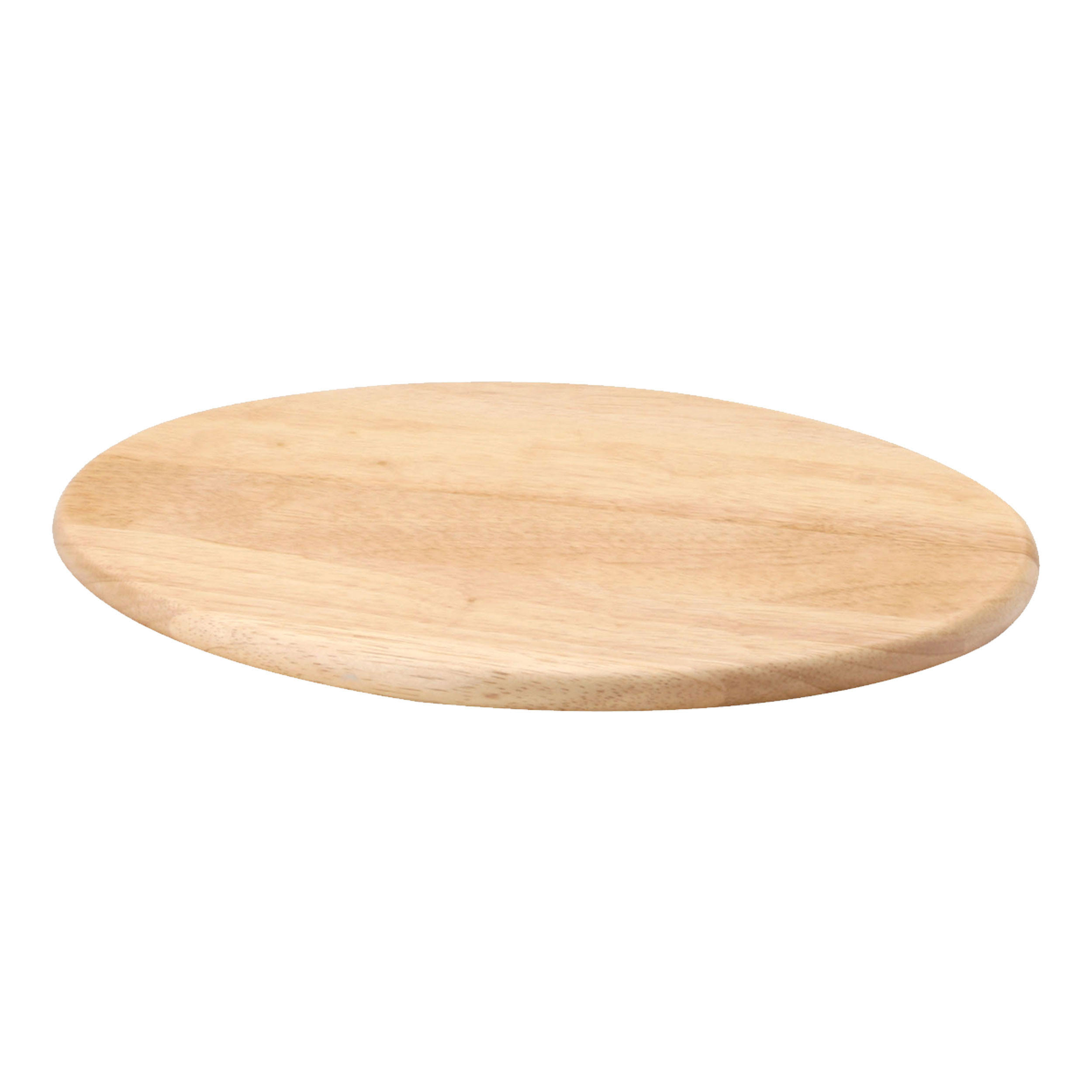 SCHNEIDEBRETT Oval, Gummibaumholz, 34.5 x 25.5 cm - Braun, Holz (26/34cm) - Continenta