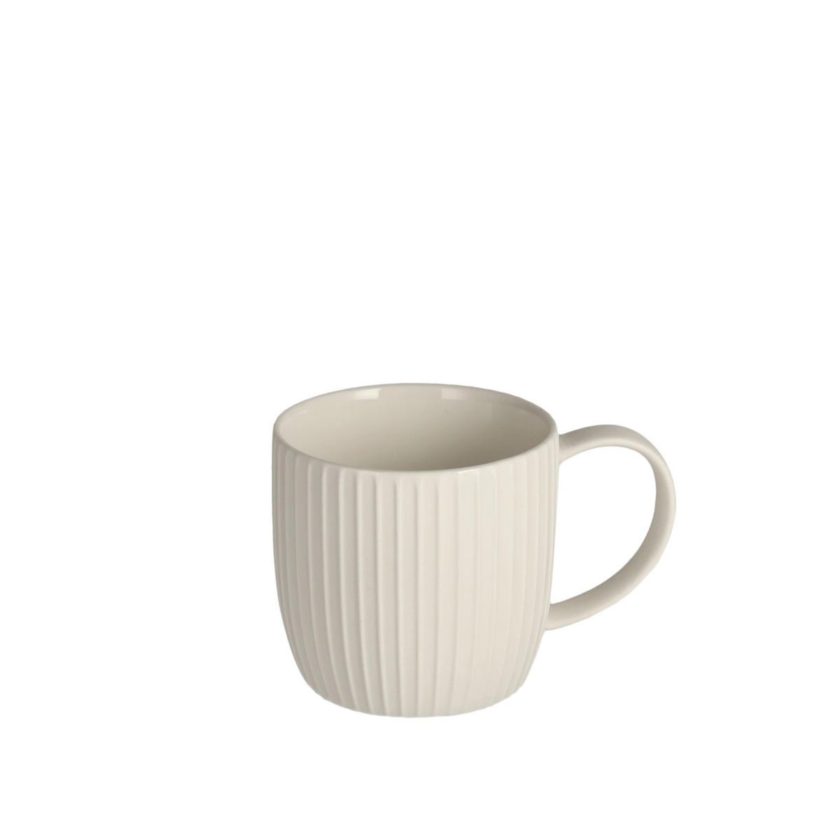 BECHER Linioso - Weiß, Keramik (0.33L) - home&you