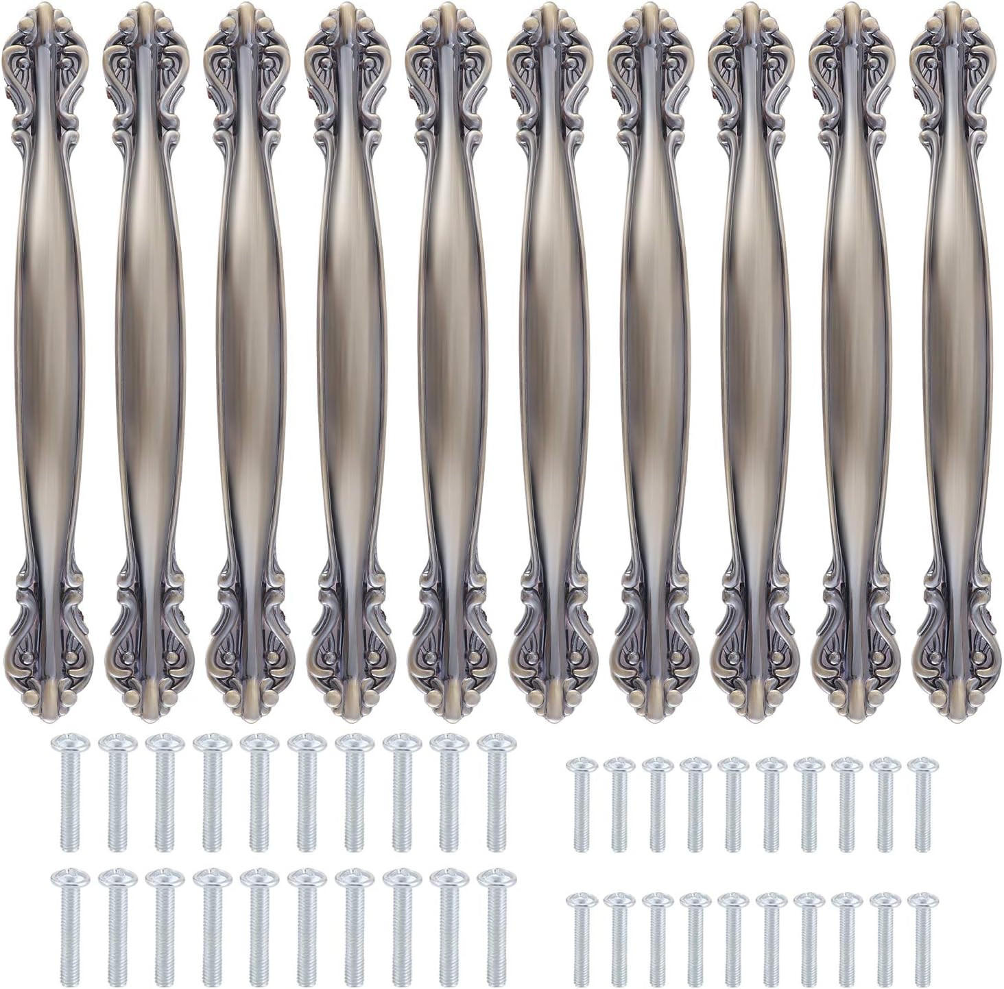 MÖBELGRIFF Grün Bronze 10er-Set 128 mm - Multicolor, Metall (2.2/2/17.5cm)