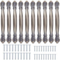MÖBELGRIFF Grün Bronze 10er-Set 128 mm - Multicolor, Metall (2.2/2/17.5cm)