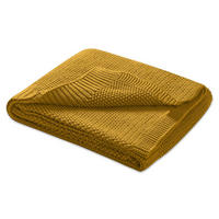 SCHMUSEDECKE Strick gelb 70/100 cm - Gelb, Textil (70/100cm) - wometo