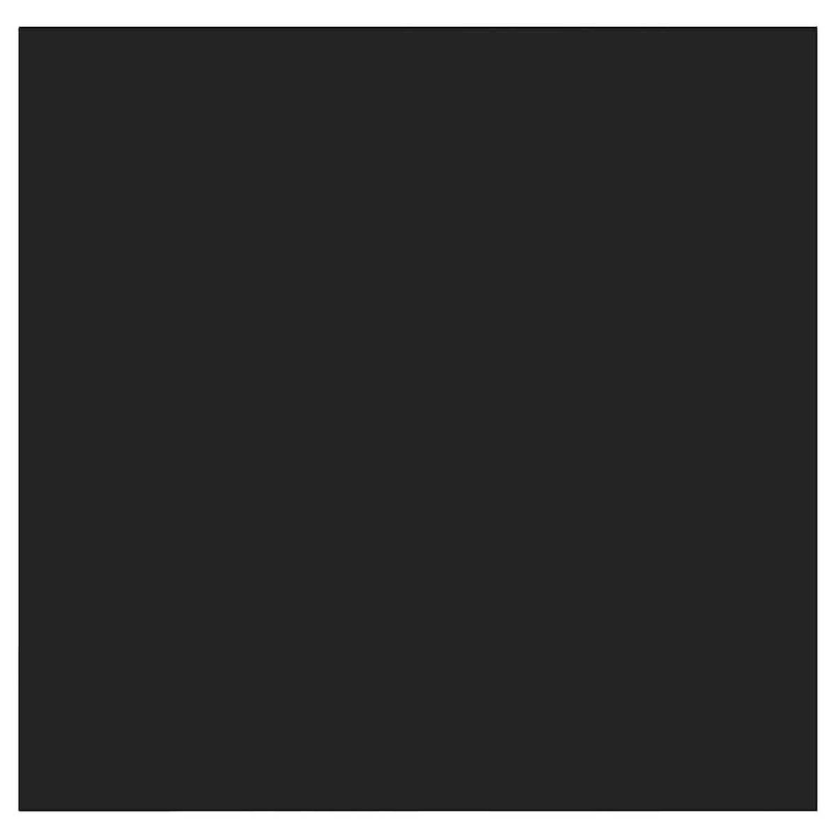 WANDBOARDSET 2-teilig 23/23,5/3,8 cm aus MDF Schwarz - Schwarz, Holzwerkstoff/Metall (23/3.8/23.5cm) - vidaXL