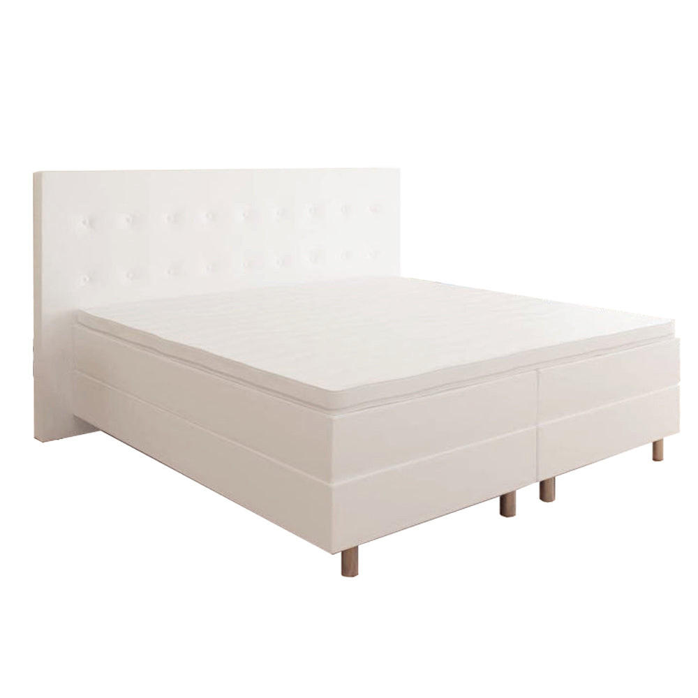 BOXBETT Neo First Class Bett Polsterbett - Weiß, Holz/Holzwerkstoff (200/200cm) - Best For Home